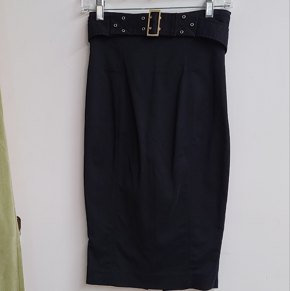 Gucci Corset, Lace-Up, Belted Pencil Skirt